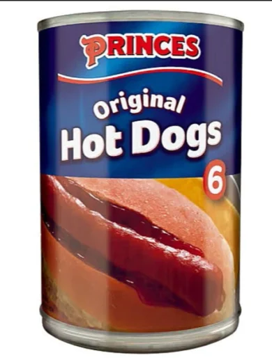 Princess hot dog 400g(12)carton