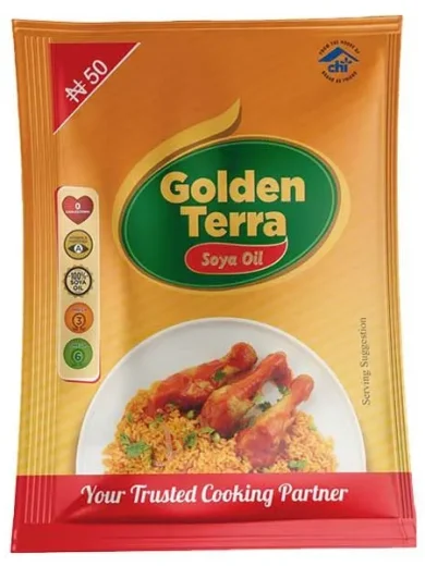 Golden Terra Soya Oil (1Ltrs) sachet x 1 Piece