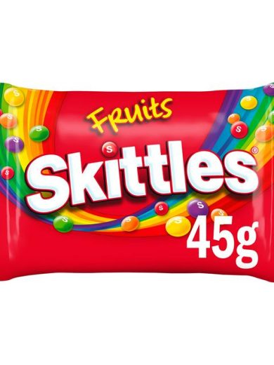 Skittles Fruit Flavored Candy 45g X36