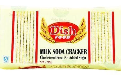Dish Food Milk Soda Cracker, 248g x 1