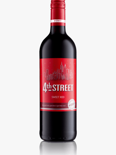 4Th Street Sweet Red Wine 750Ml x 12 bottles