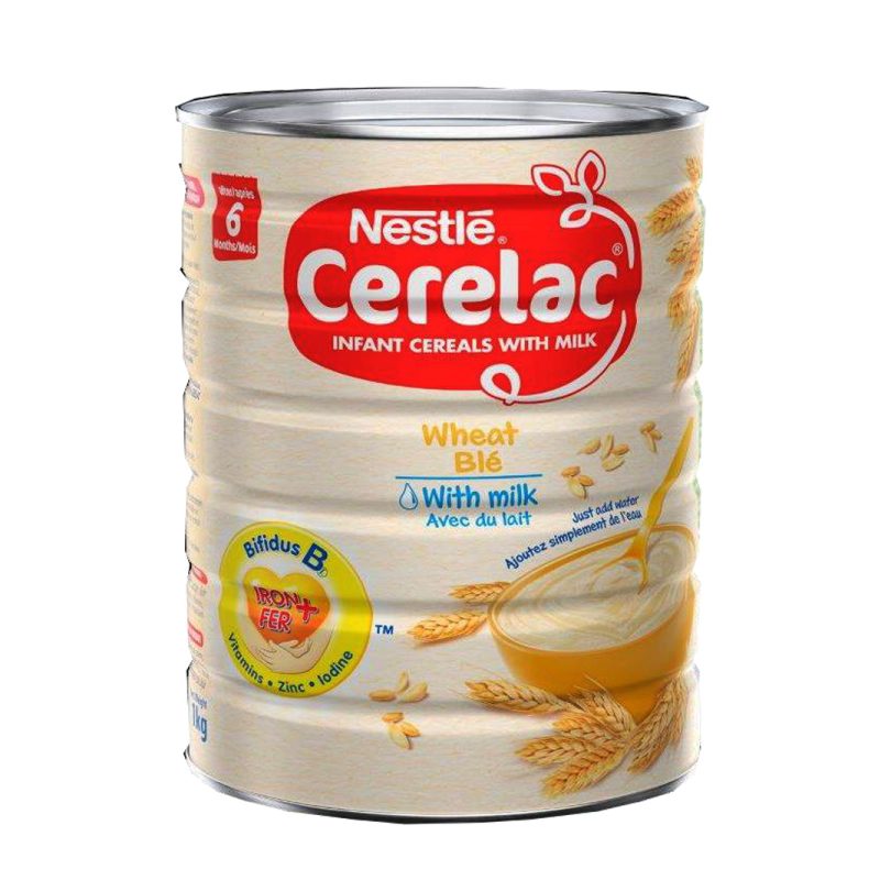 Nestle Cerelac Wheat With Milk 6m+ 1kg x 1 Piece