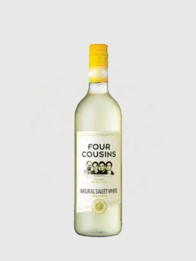 Four Cousins Natural Sweet White Wine -750ml x 6 Bottles