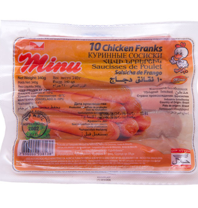 Minu Chicken Sausage (10 franks)