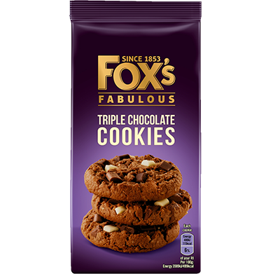 Fox's Fabulous Triple Chocolate Cookies  x 1