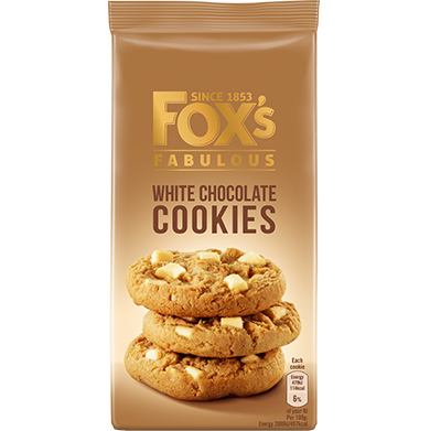 Fox's Fabulous White Chocolate Cookies  x 1