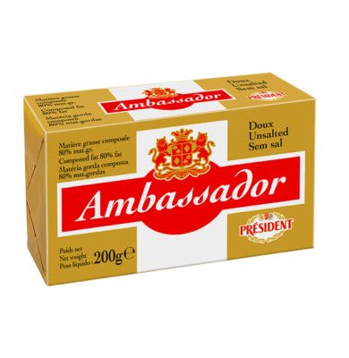 Ambassador cooking butter