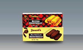 Desmond's Milk Chocolate ShortBread 150g x 1