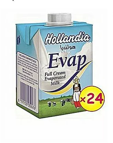 Hollandia Evaporated Full Cream Milk 190G X 24