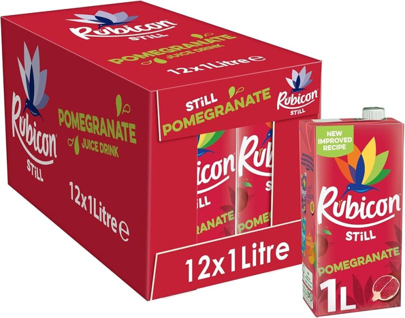 Rubicon Still Pomegranate Juice Drink 1Litre carton