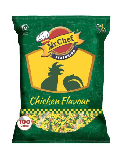 Mr Chef Seasoning Chicken Flavor Cubes 4g x 100 x 20