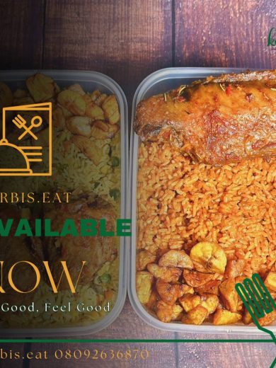 Jollof Rice and Turkey