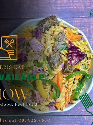 Fussily stir fry pasta